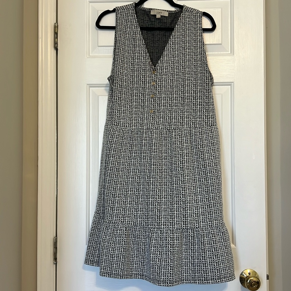 LOFT pinafore dress - size XL